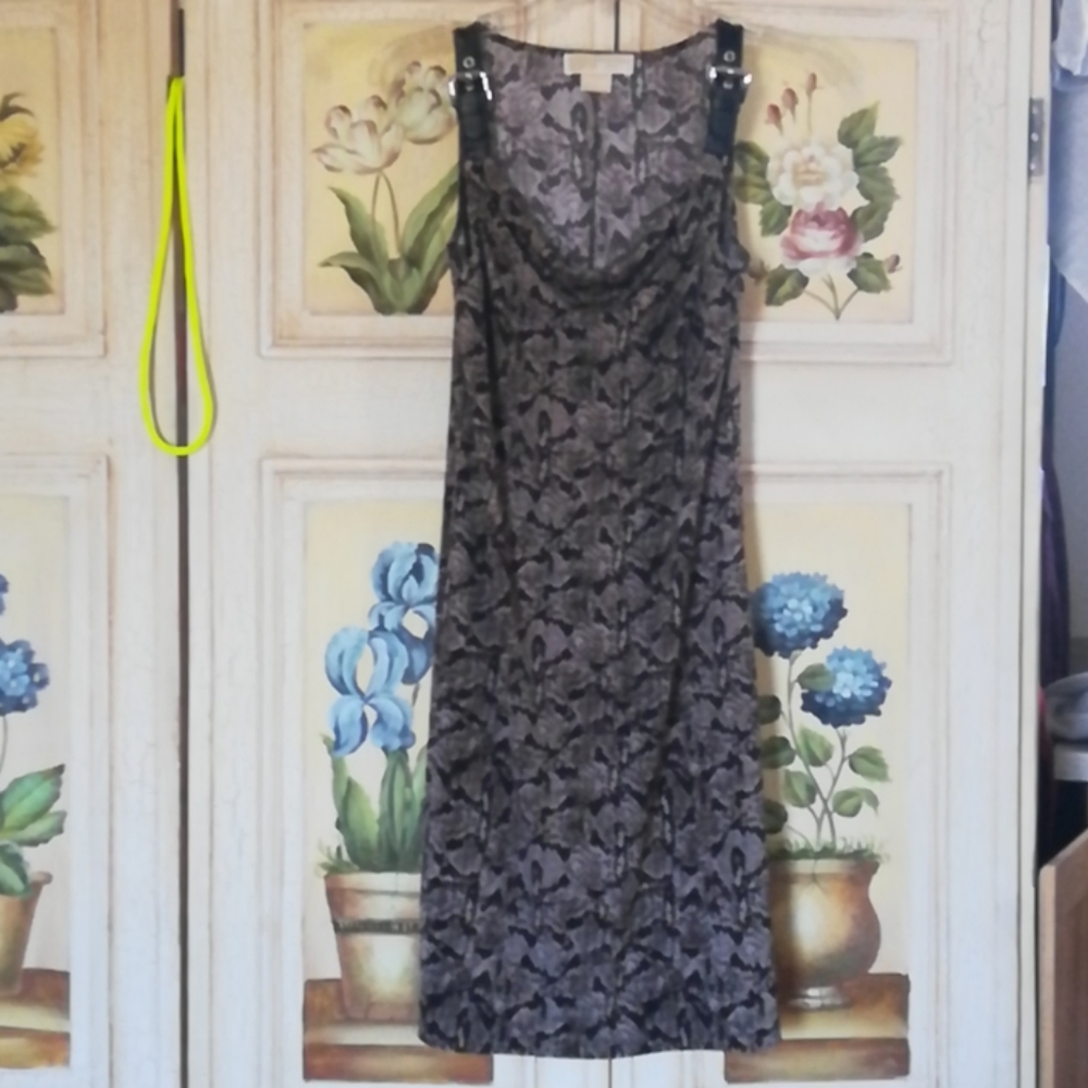 Micheal Kors snake print dress